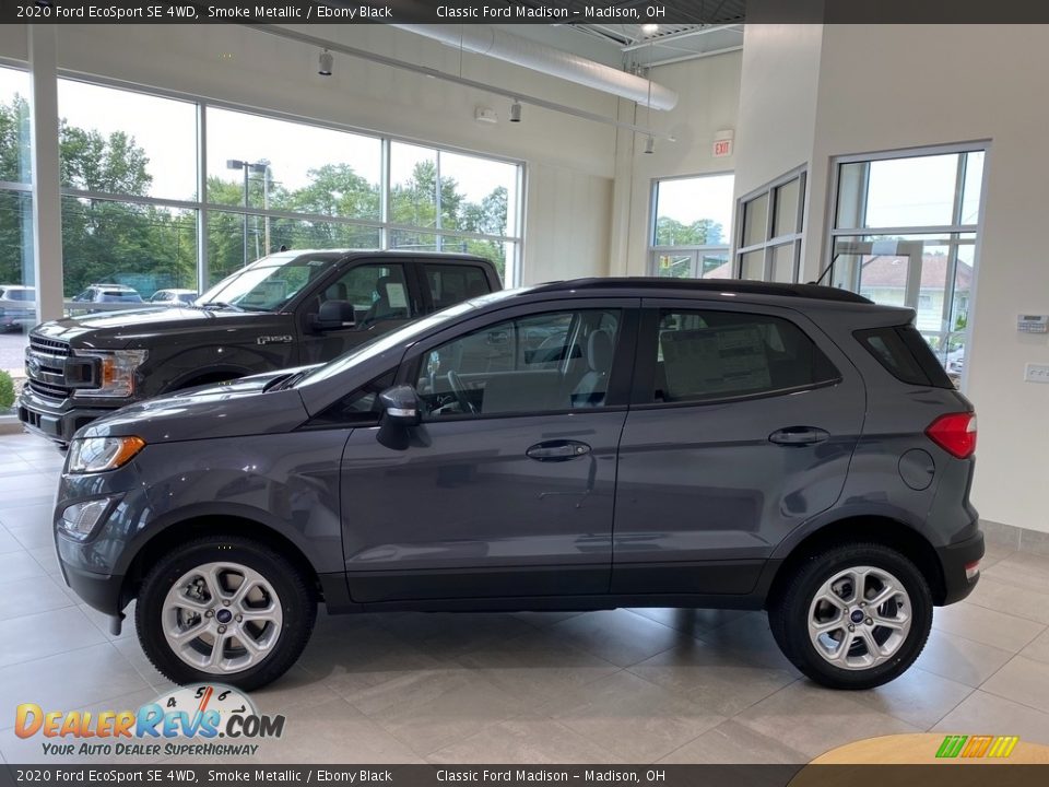 2020 Ford EcoSport SE 4WD Smoke Metallic / Ebony Black Photo #2