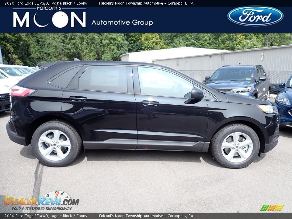 2020 Ford Edge SE AWD Agate Black / Ebony Photo #1