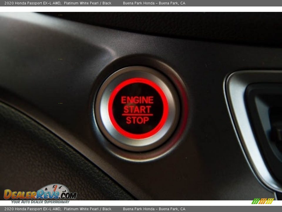 2020 Honda Passport EX-L AWD Platinum White Pearl / Black Photo #23