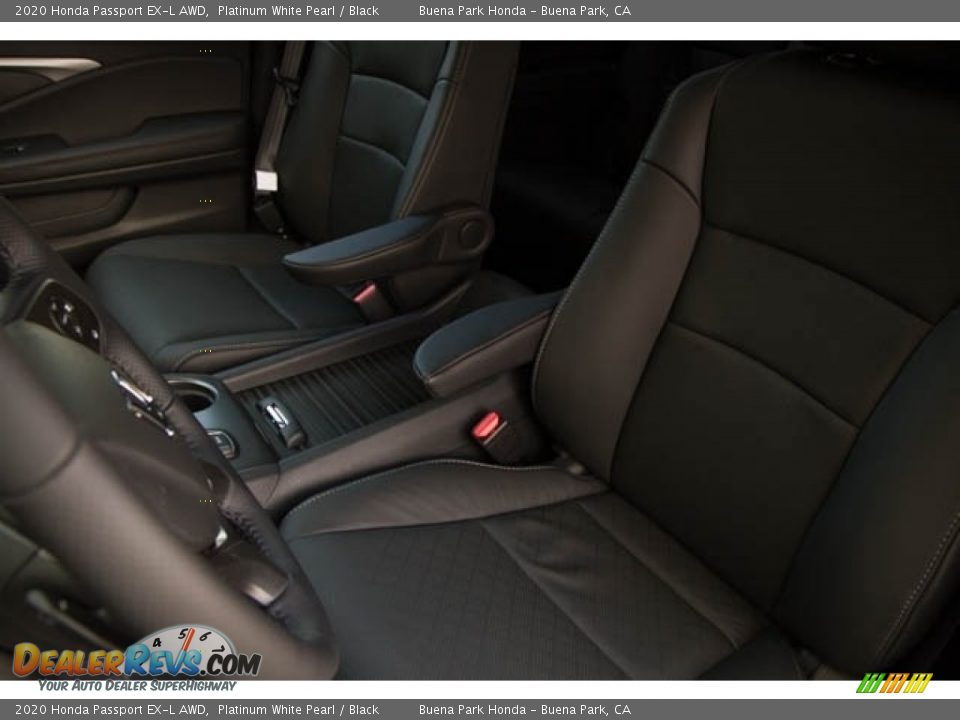 2020 Honda Passport EX-L AWD Platinum White Pearl / Black Photo #24