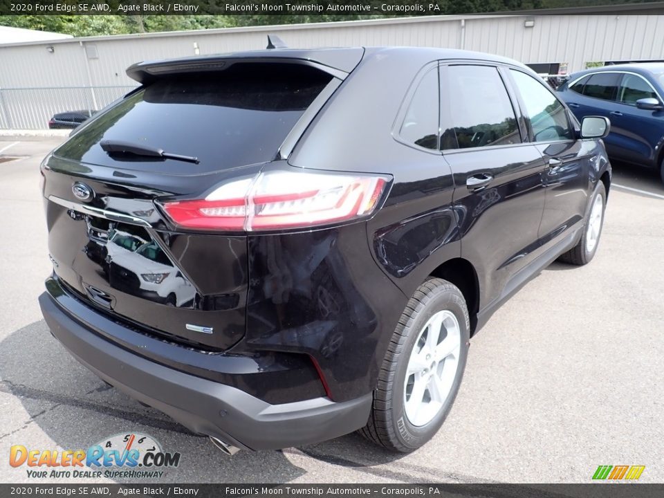 2020 Ford Edge SE AWD Agate Black / Ebony Photo #2