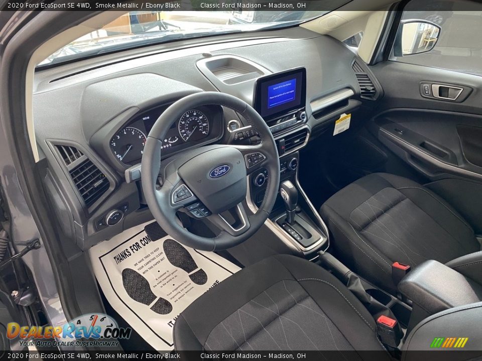 2020 Ford EcoSport SE 4WD Smoke Metallic / Ebony Black Photo #5