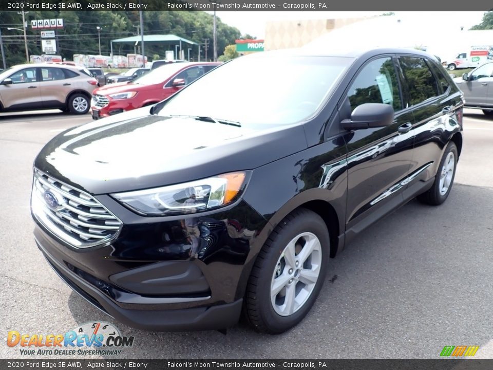 2020 Ford Edge SE AWD Agate Black / Ebony Photo #5