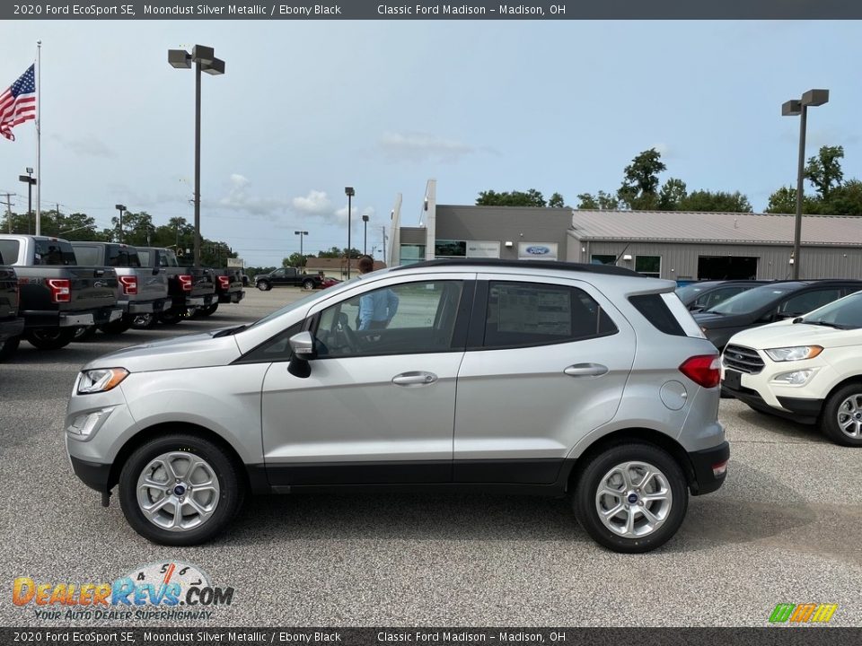 2020 Ford EcoSport SE Moondust Silver Metallic / Ebony Black Photo #1