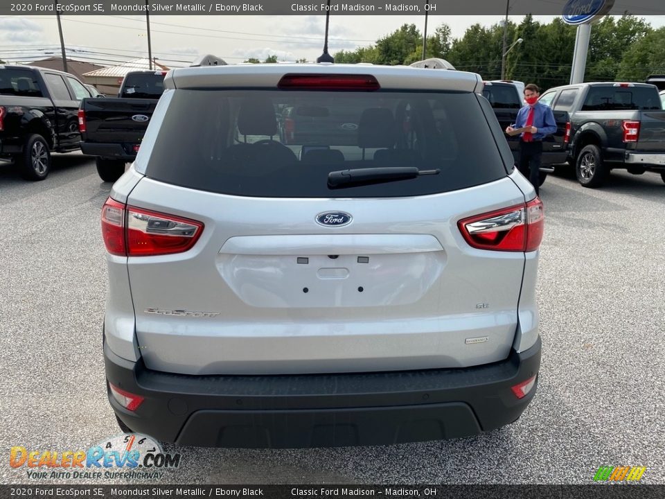 2020 Ford EcoSport SE Moondust Silver Metallic / Ebony Black Photo #3