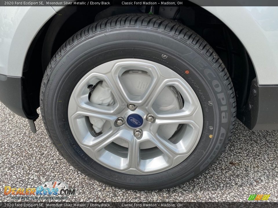 2020 Ford EcoSport SE Moondust Silver Metallic / Ebony Black Photo #4
