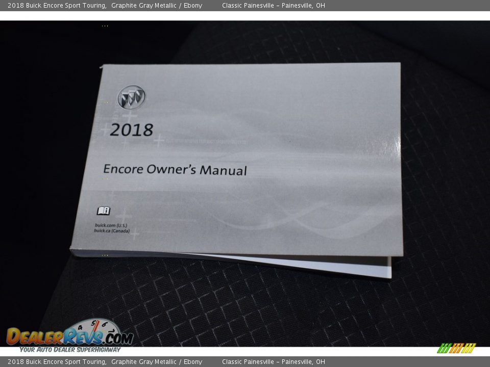 2018 Buick Encore Sport Touring Graphite Gray Metallic / Ebony Photo #17