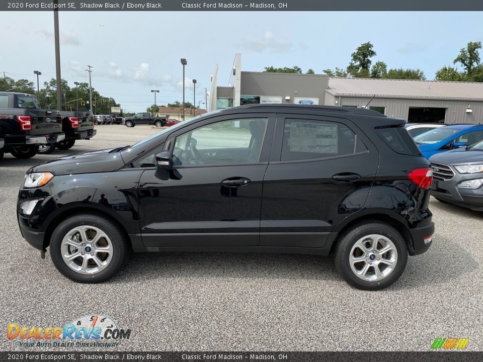 2020 Ford EcoSport SE Shadow Black / Ebony Black Photo #2