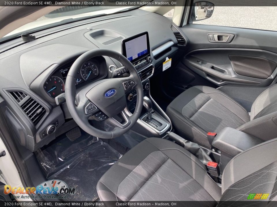 2020 Ford EcoSport SE 4WD Diamond White / Ebony Black Photo #4