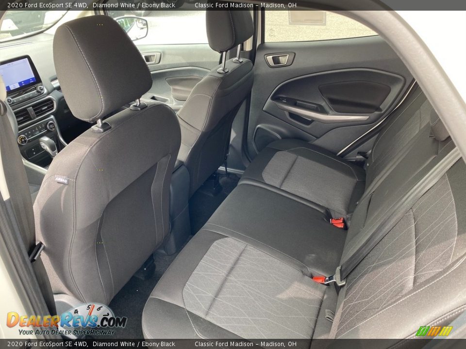 2020 Ford EcoSport SE 4WD Diamond White / Ebony Black Photo #5
