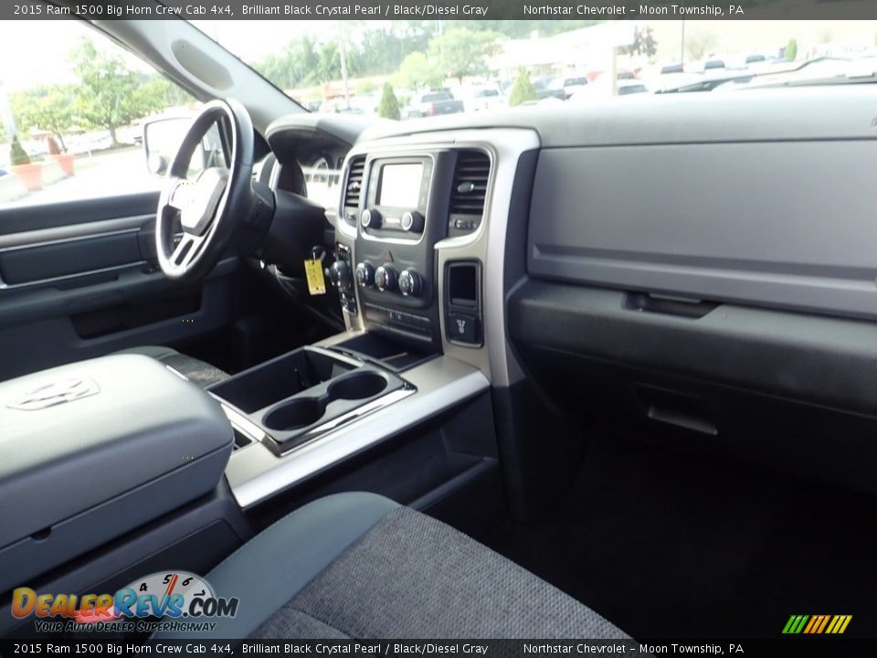 Dashboard of 2015 Ram 1500 Big Horn Crew Cab 4x4 Photo #15