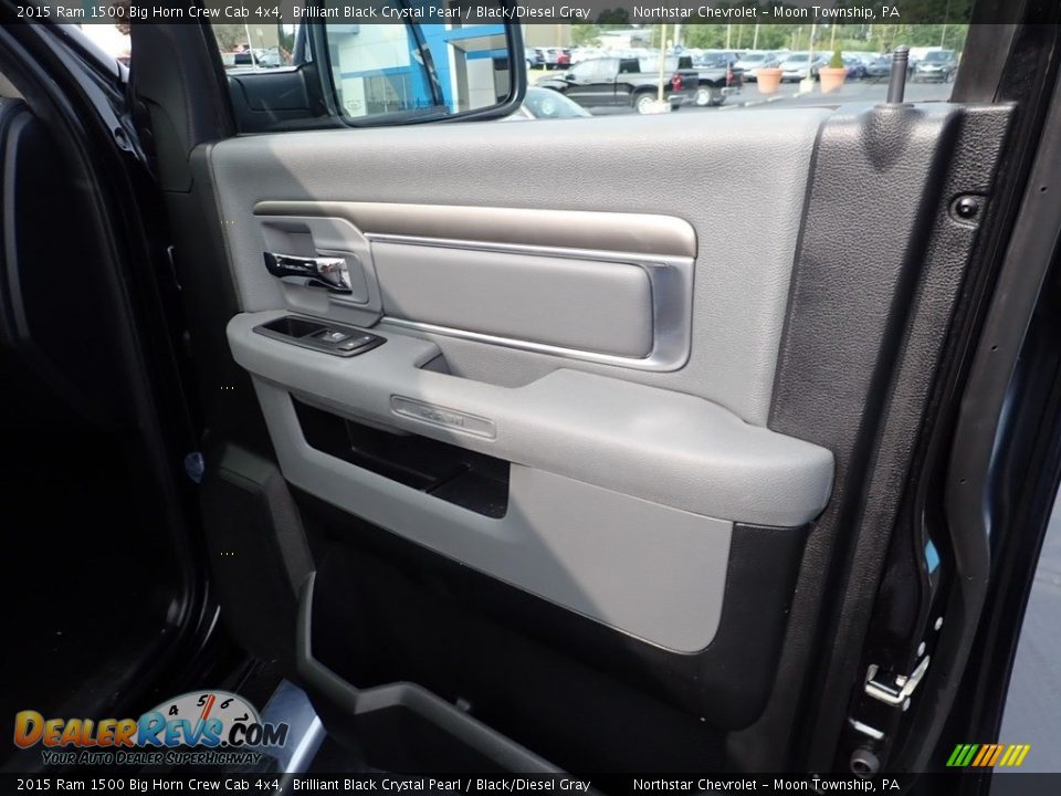 Door Panel of 2015 Ram 1500 Big Horn Crew Cab 4x4 Photo #16