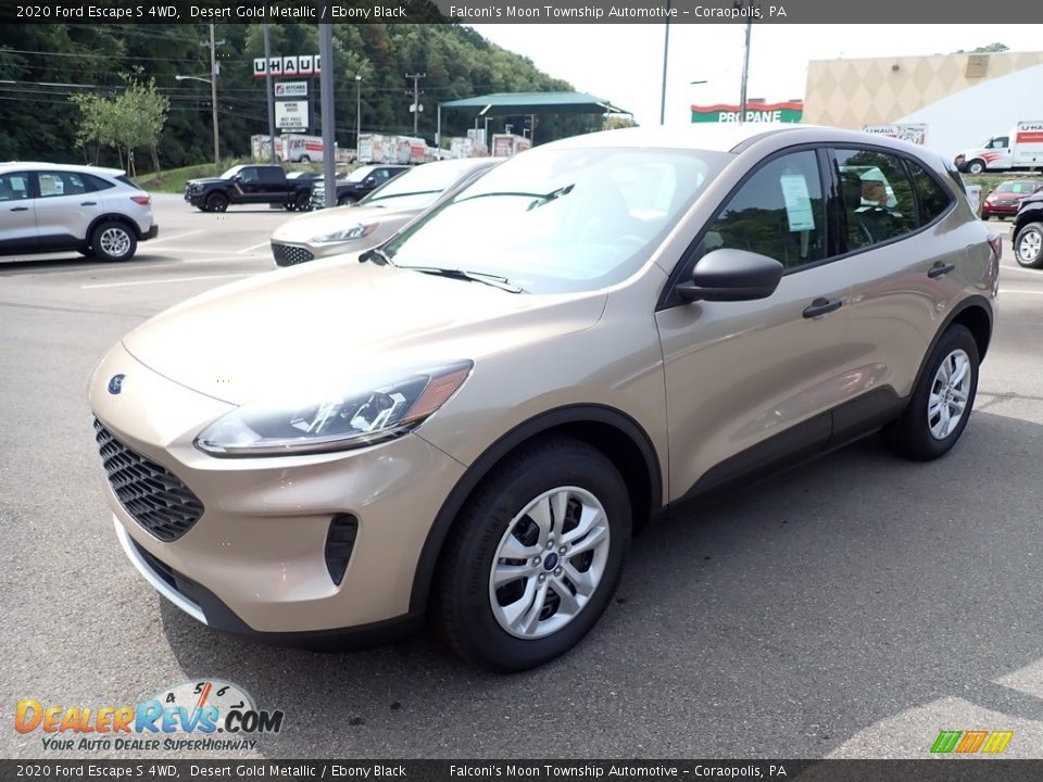 2020 Ford Escape S 4WD Desert Gold Metallic / Ebony Black Photo #5