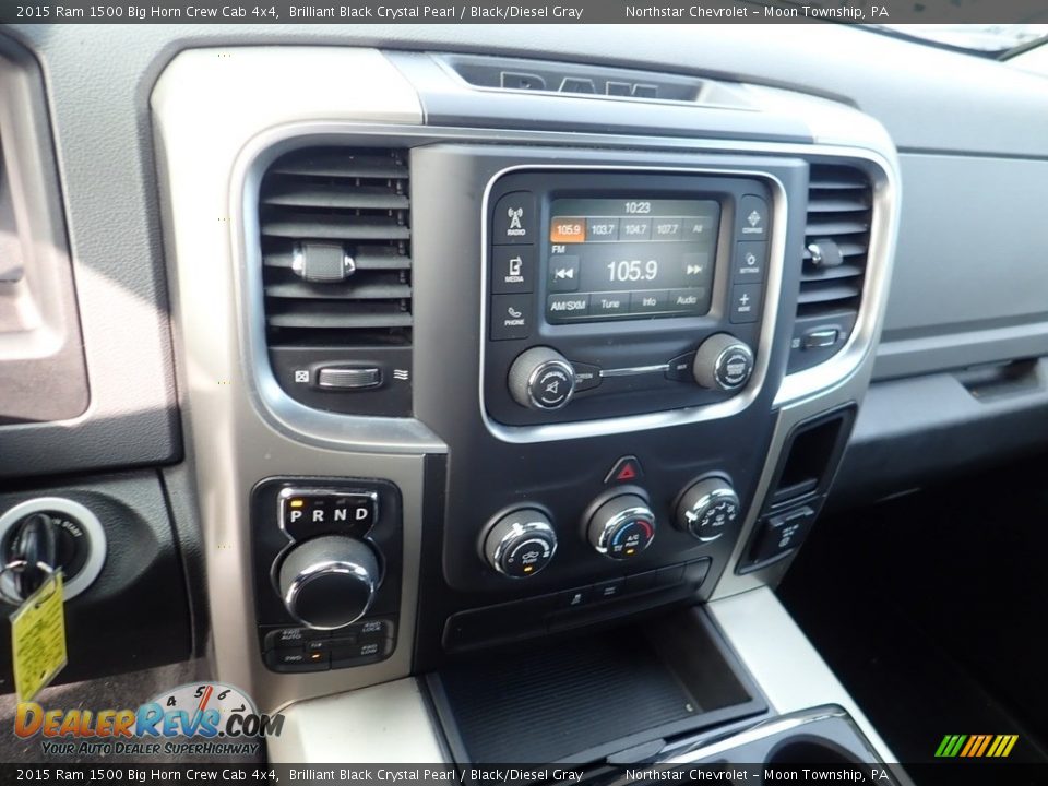 Controls of 2015 Ram 1500 Big Horn Crew Cab 4x4 Photo #28