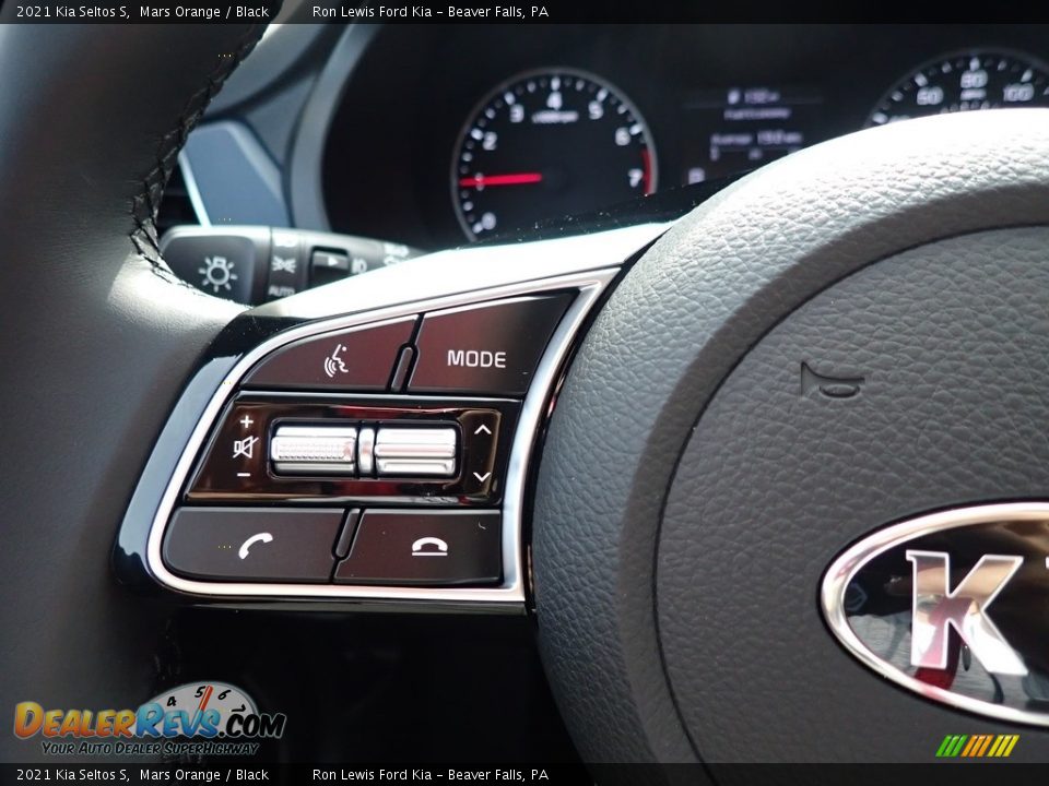 2021 Kia Seltos S Steering Wheel Photo #19