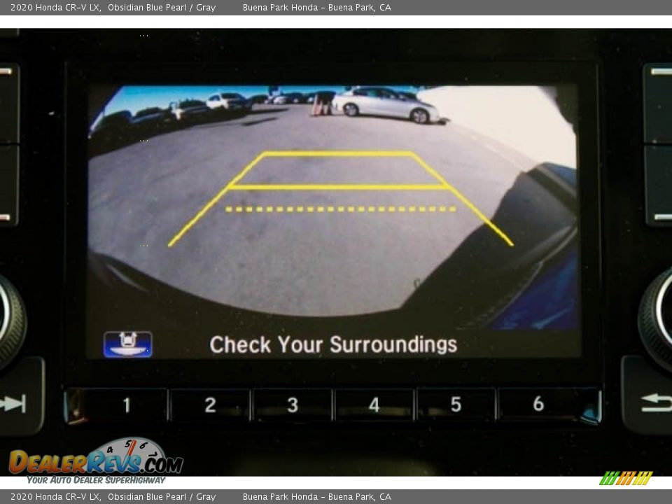 2020 Honda CR-V LX Obsidian Blue Pearl / Gray Photo #15
