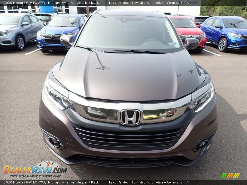 2020 Honda HR-V EX AWD Midnight Amethyst Metallic / Black Photo #7