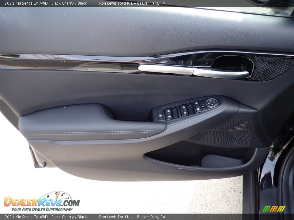 2021 Kia Seltos EX AWD Black Cherry / Black Photo #14