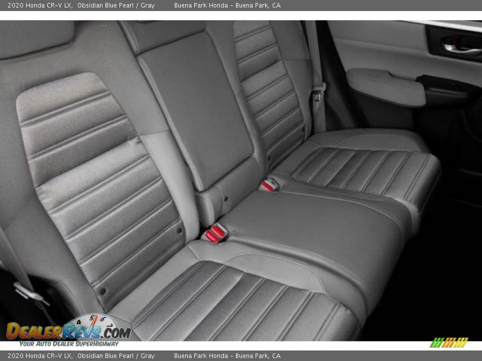 2020 Honda CR-V LX Obsidian Blue Pearl / Gray Photo #28