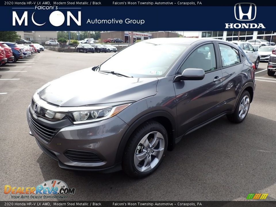 2020 Honda HR-V LX AWD Modern Steel Metallic / Black Photo #1