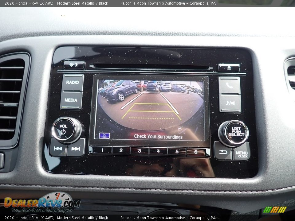 2020 Honda HR-V LX AWD Modern Steel Metallic / Black Photo #14