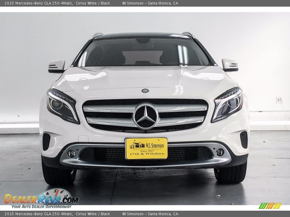 2015 Mercedes-Benz GLA 250 4Matic Cirrus White / Black Photo #2