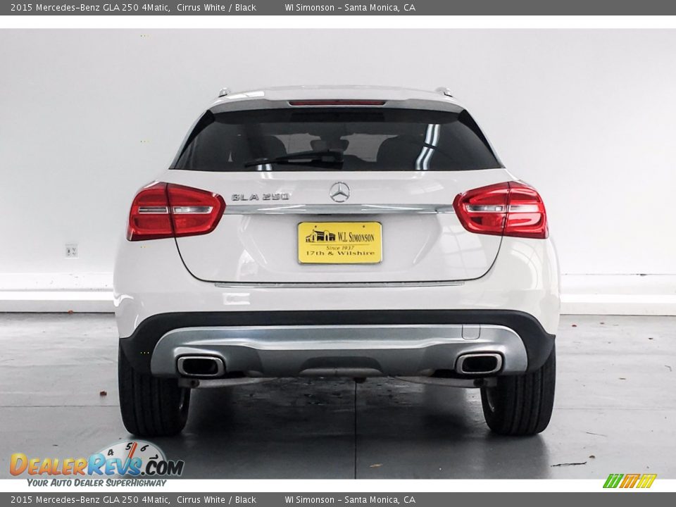 2015 Mercedes-Benz GLA 250 4Matic Cirrus White / Black Photo #3