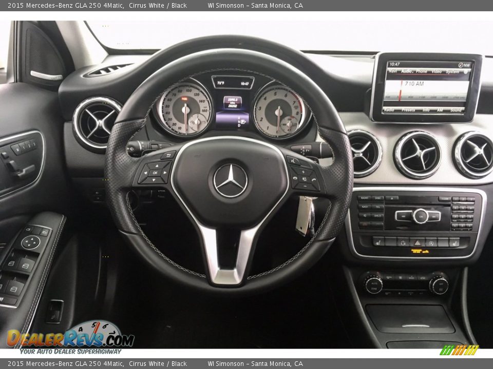 2015 Mercedes-Benz GLA 250 4Matic Cirrus White / Black Photo #4