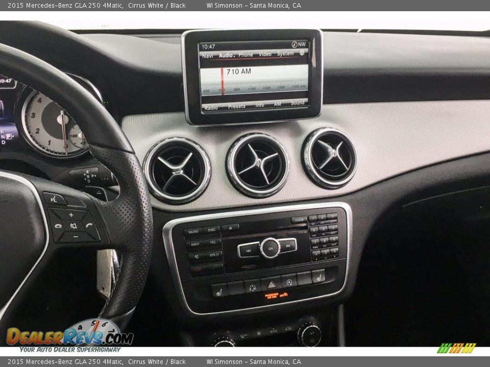 2015 Mercedes-Benz GLA 250 4Matic Cirrus White / Black Photo #5