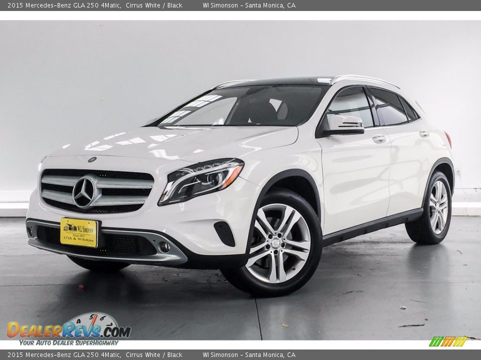 2015 Mercedes-Benz GLA 250 4Matic Cirrus White / Black Photo #14