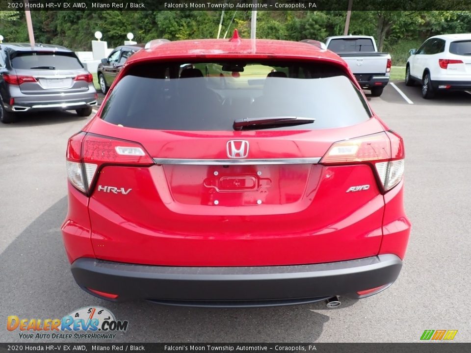 2020 Honda HR-V EX AWD Milano Red / Black Photo #4