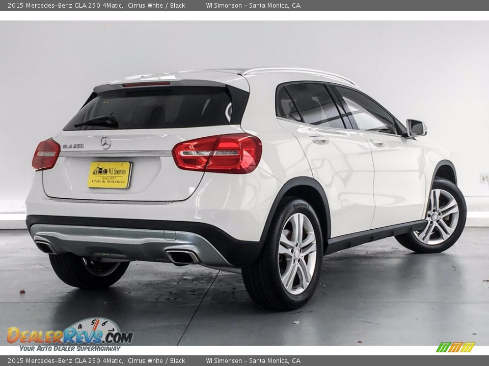 2015 Mercedes-Benz GLA 250 4Matic Cirrus White / Black Photo #17