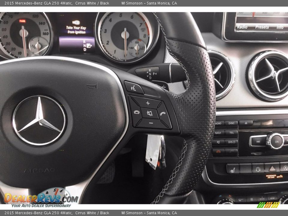2015 Mercedes-Benz GLA 250 4Matic Cirrus White / Black Photo #19