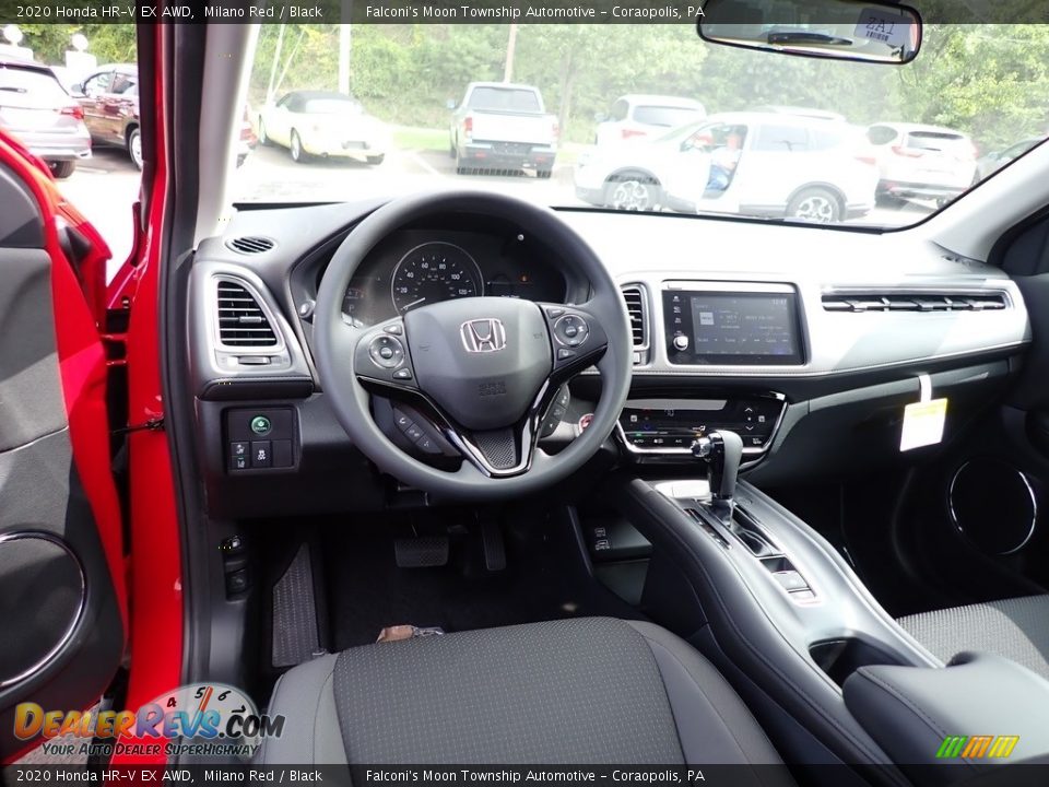 2020 Honda HR-V EX AWD Milano Red / Black Photo #9