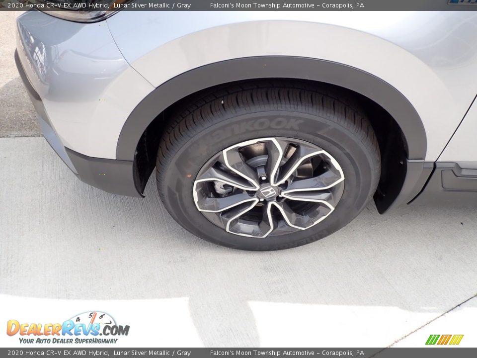 2020 Honda CR-V EX AWD Hybrid Lunar Silver Metallic / Gray Photo #2