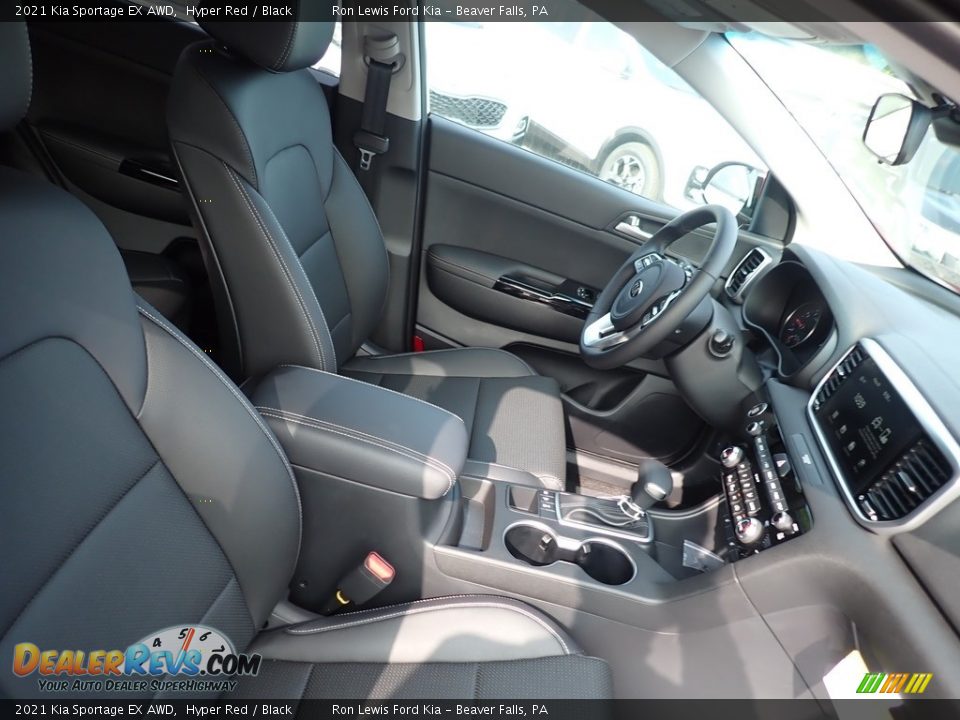 2021 Kia Sportage EX AWD Hyper Red / Black Photo #11
