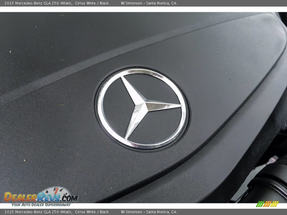 2015 Mercedes-Benz GLA 250 4Matic Cirrus White / Black Photo #30