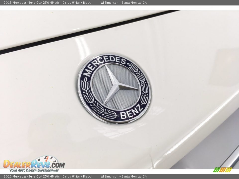 2015 Mercedes-Benz GLA 250 4Matic Cirrus White / Black Photo #32