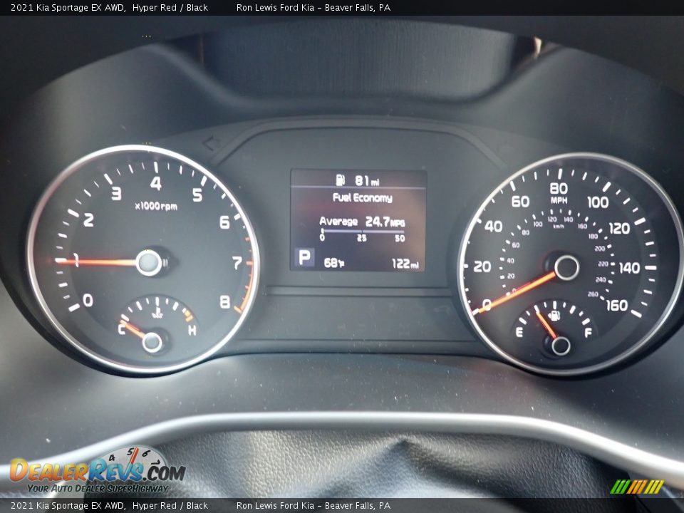 2021 Kia Sportage EX AWD Gauges Photo #16