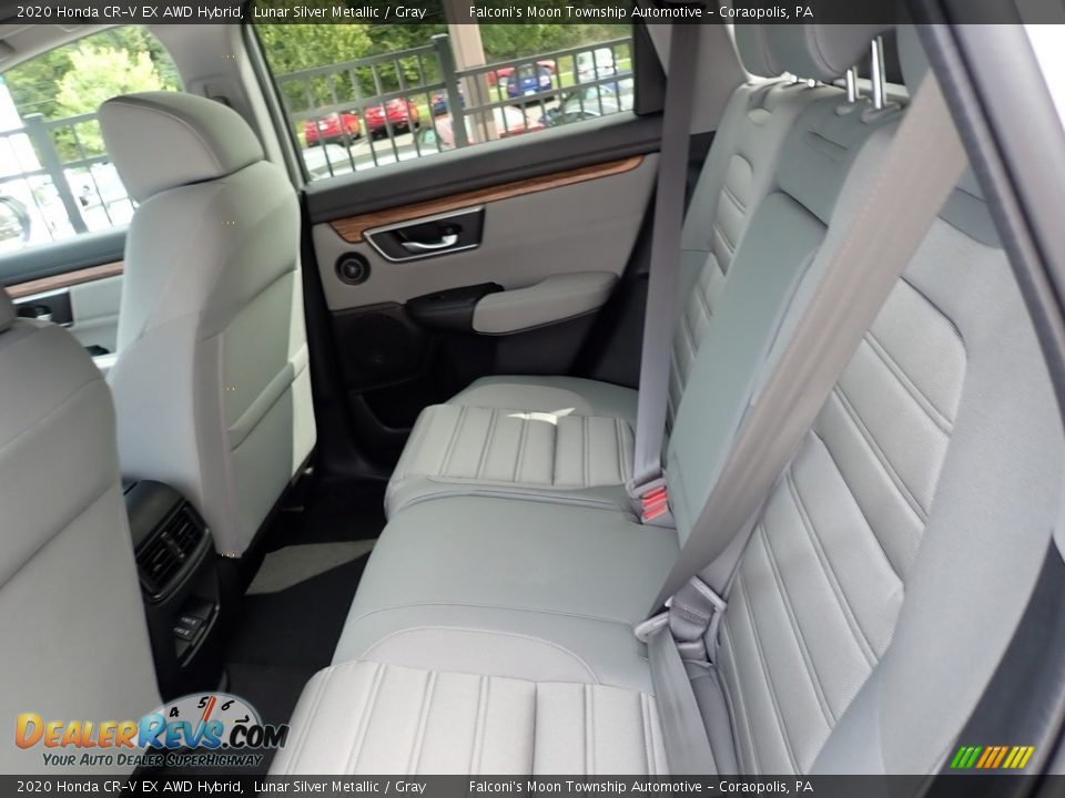 2020 Honda CR-V EX AWD Hybrid Lunar Silver Metallic / Gray Photo #9