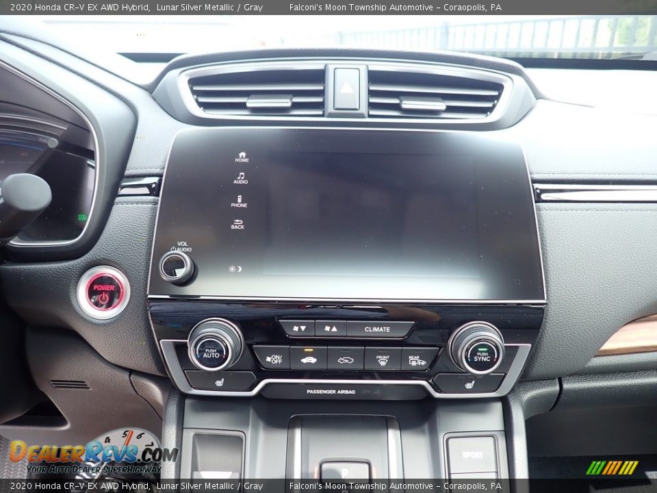 2020 Honda CR-V EX AWD Hybrid Lunar Silver Metallic / Gray Photo #14