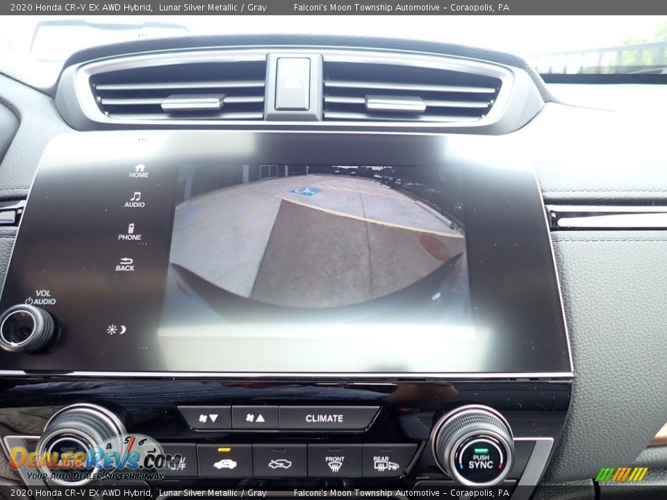 2020 Honda CR-V EX AWD Hybrid Lunar Silver Metallic / Gray Photo #15