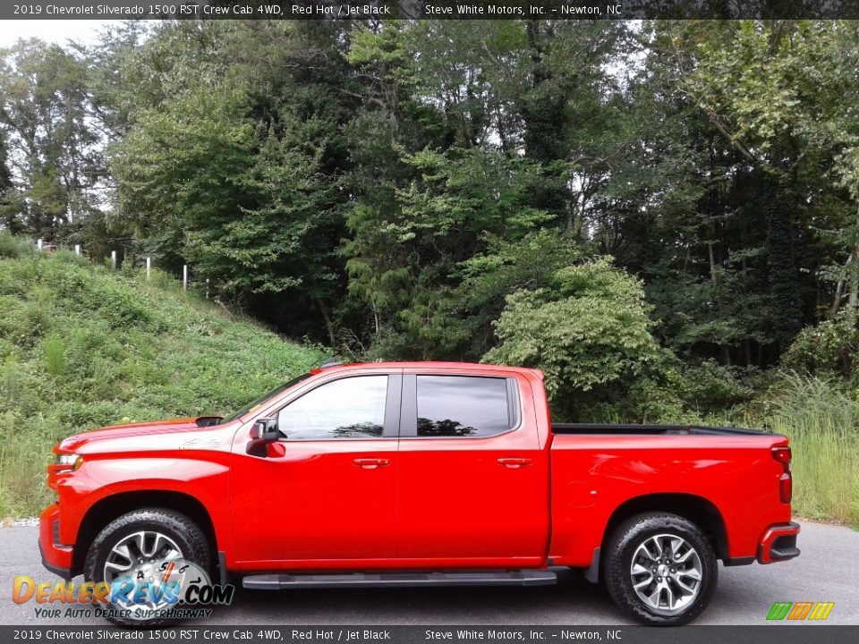 Red Hot 2019 Chevrolet Silverado 1500 RST Crew Cab 4WD Photo #1