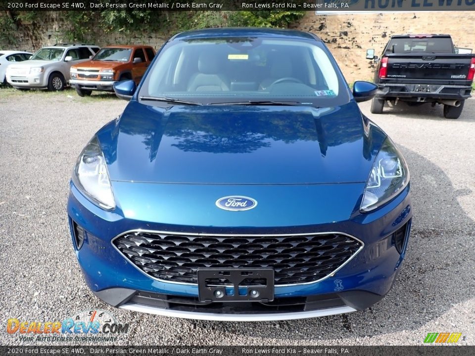 2020 Ford Escape SE 4WD Dark Persian Green Metallic / Dark Earth Gray Photo #4