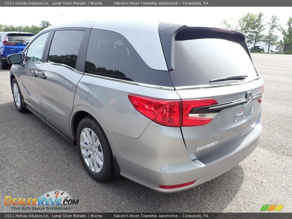 2021 Honda Odyssey LX Lunar Silver Metallic / Mocha Photo #3