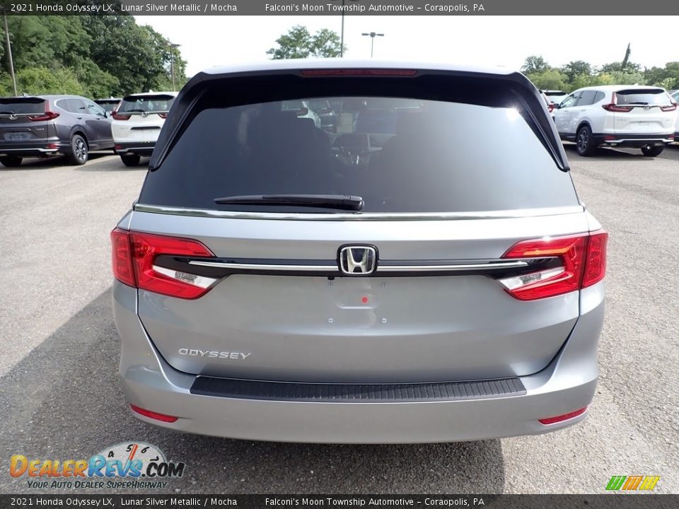 2021 Honda Odyssey LX Lunar Silver Metallic / Mocha Photo #4