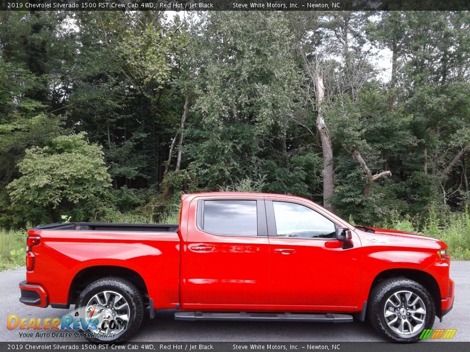 Red Hot 2019 Chevrolet Silverado 1500 RST Crew Cab 4WD Photo #5