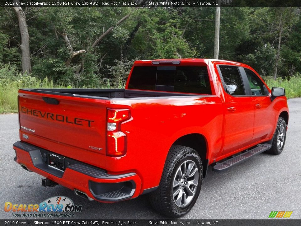 2019 Chevrolet Silverado 1500 RST Crew Cab 4WD Red Hot / Jet Black Photo #6