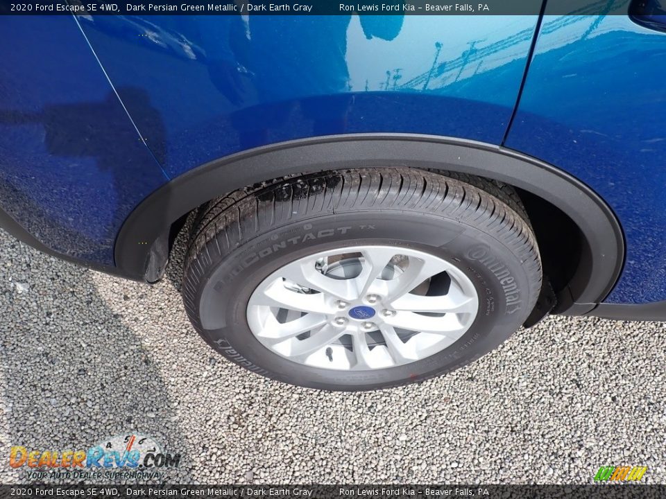 2020 Ford Escape SE 4WD Dark Persian Green Metallic / Dark Earth Gray Photo #10