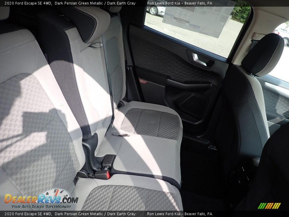 2020 Ford Escape SE 4WD Dark Persian Green Metallic / Dark Earth Gray Photo #11